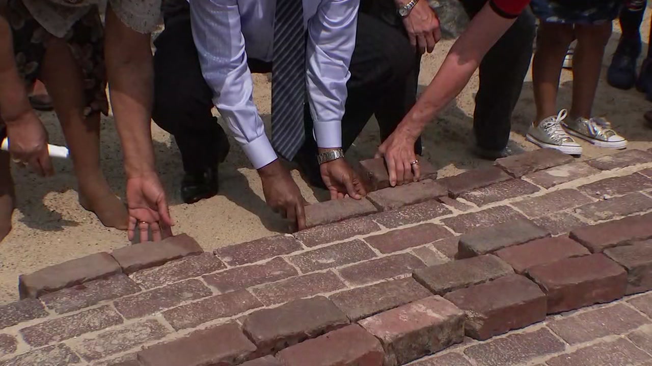Historic Freedmen's Town bricks make triumphant renturn to Fourth Ward
